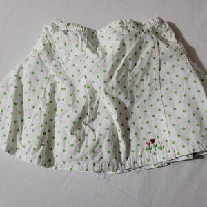 Gymboree Tip Toe Tulips Vintage size 7 EUC skort.